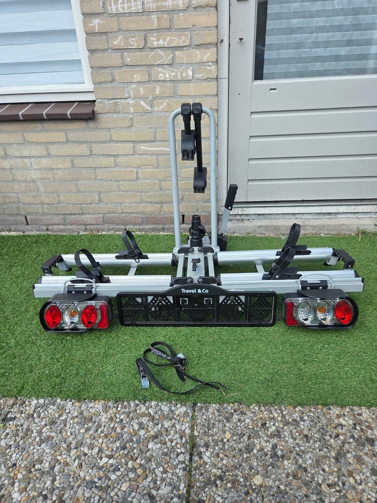 ANWB Travel & Co fietsendrager-Opvouwbaar 60KG, Ophalen, Zo goed als nieuw, Trekhaakdrager