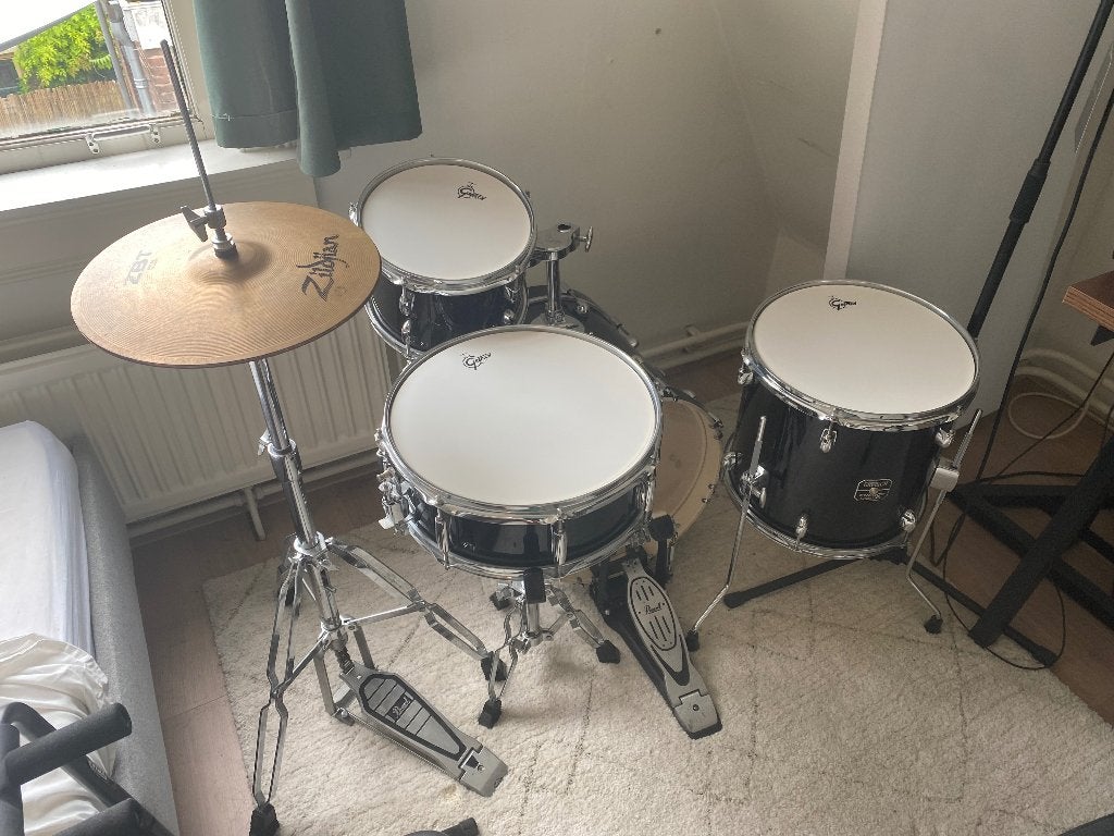 Gretsch Energy Street Kit, Pearl Hardware, Zildjian Hi-Hat, Ophalen, Overige merken