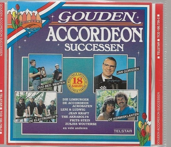 Gouden Accordeon Successen vol 2  Originele CD., Ophalen of Verzenden, Nieuw in verpakking