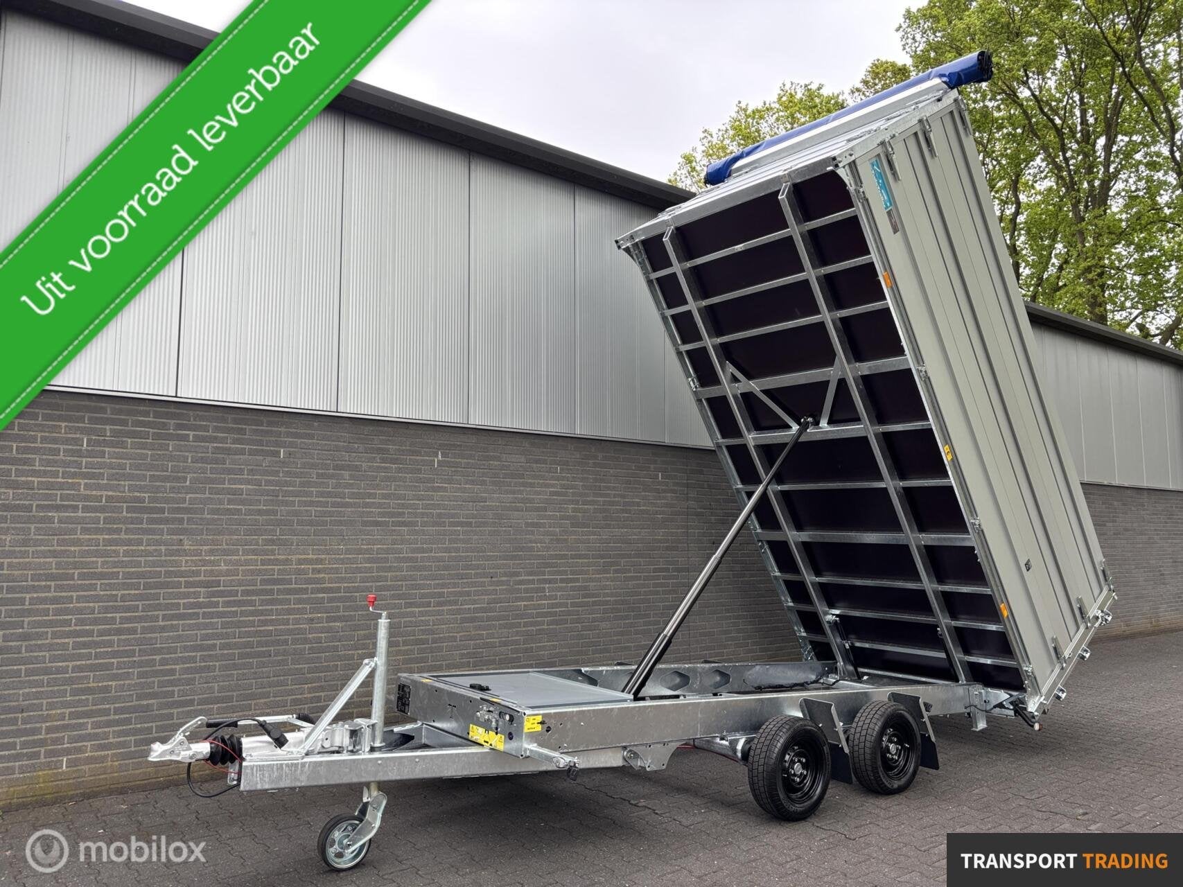 TwinTrailer TT35-40 kipper/machinetransporter Bj. 2026!, Transport Trading, Nieuw, Info@transporttrading.nl, De Grift 15 Nieuwleusen