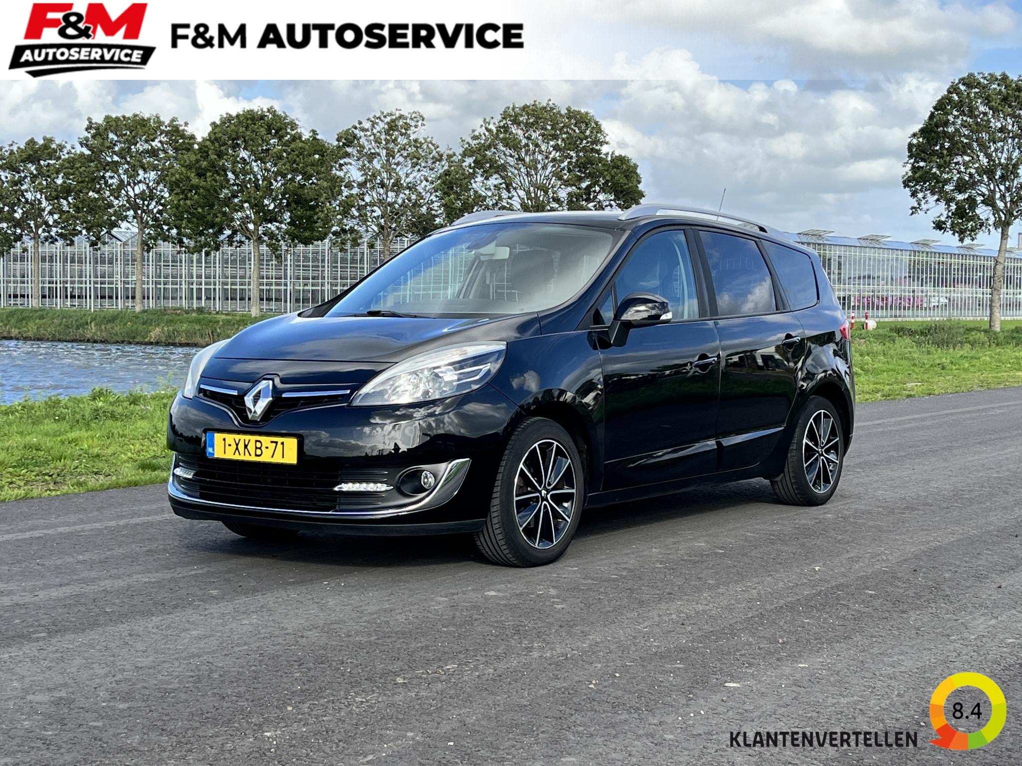 Renault Grand Scénic 1.2 TCe Bose Clima, cruise, pdc achter, Auto's, Voorwielaandrijving, Stof, Gebruikt, 4 cilinders