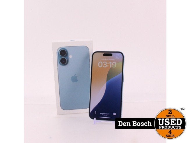 Apple iPhone 16 128GB TEAL Accu 87% | A-Grade | Garantie, Apple, Zo goed als nieuw, Support@apple.com, One Apple Park Way
Cupertino, CA 95014
United States