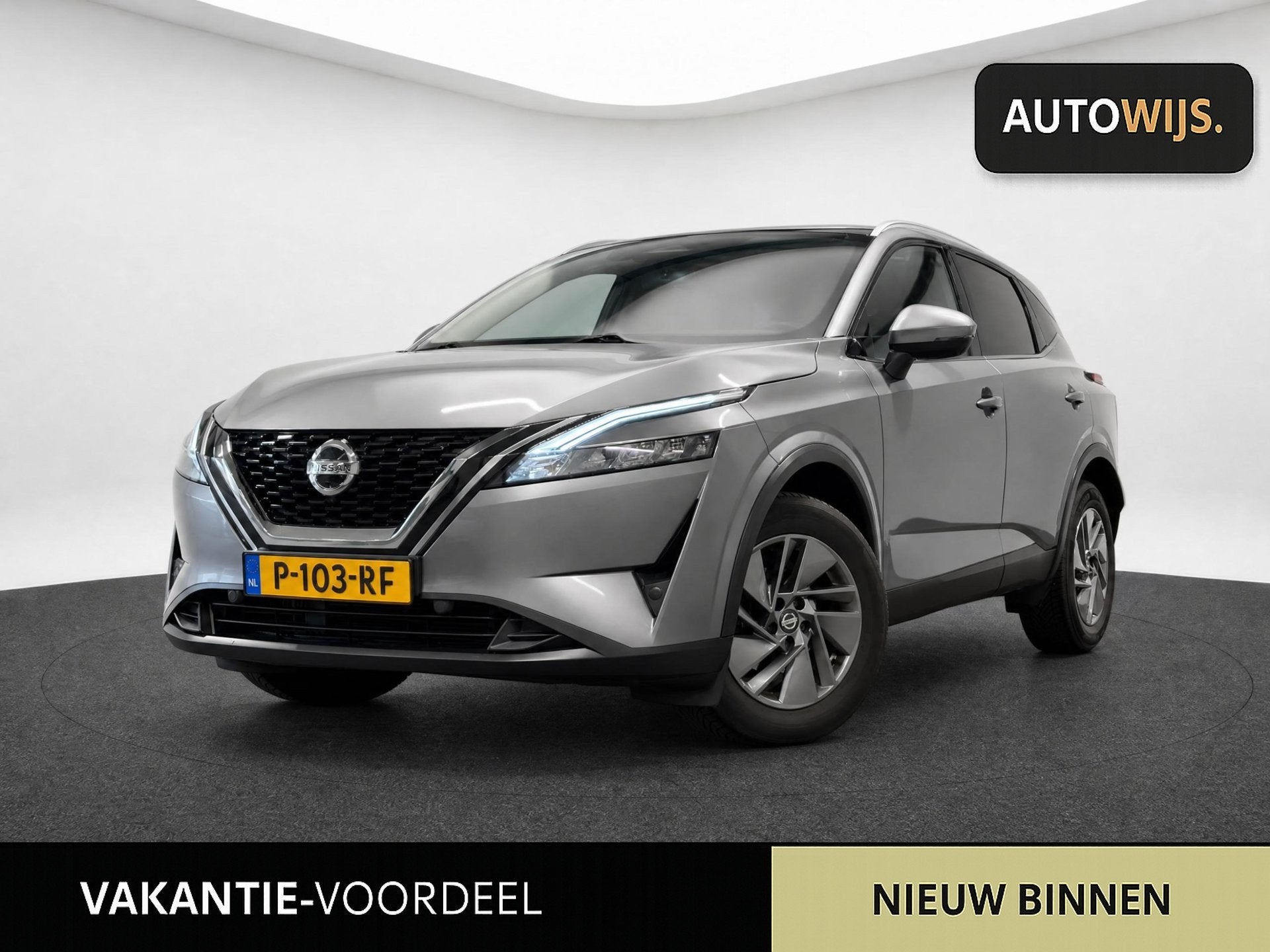 Nissan Qashqai 1.3 MHEV Xtronic N-Style|PANO|AUT|CAMERA|TREK, Auto's, Stof, Hybride Elektrisch/Benzine, Qashqai, 725 kg