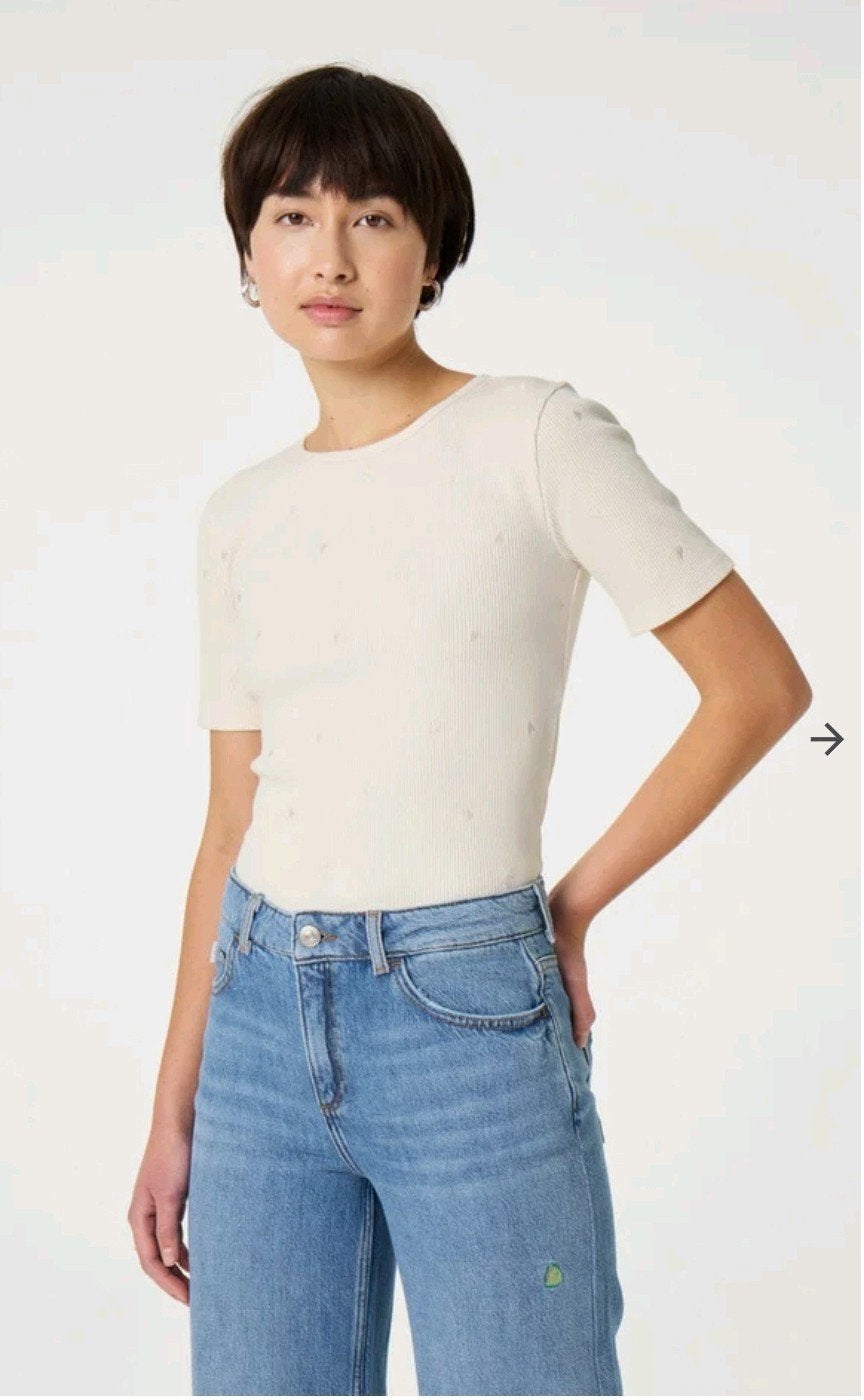 Fabienne Chapot Tanja Embro shirt maat S *nieuw *, Nieuw, Ophalen of Verzenden, Maat 36 (S), Fabienne Chapot