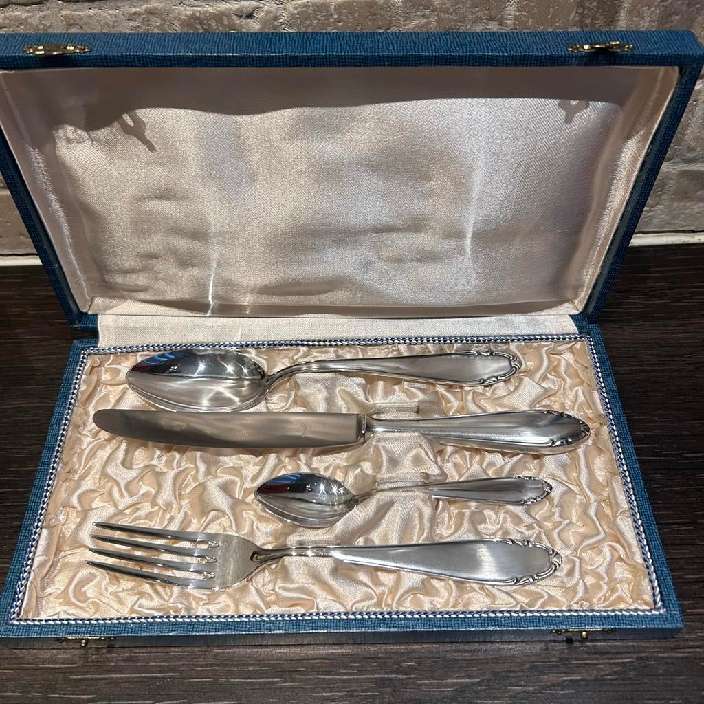 Vintage Verzilverd Bestek - Duitsland, Ophalen of Verzenden, Zilver