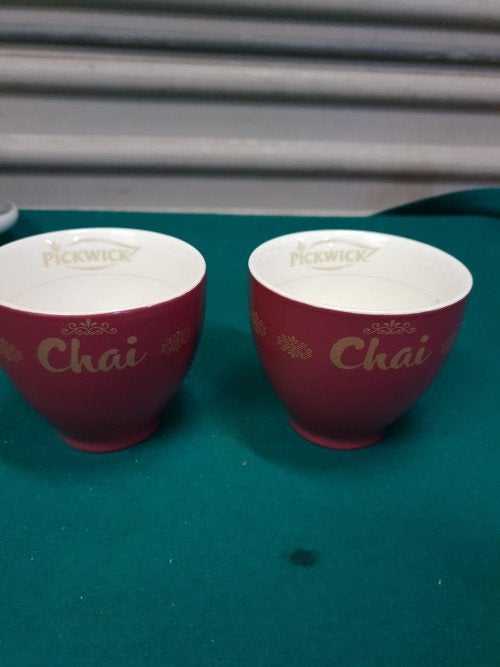 pickwick mok 2 stuks chal vintage, Ophalen of Verzenden, 'T Olde Gre-j, Info@toldegrej.nl, Endepoelstraat 20f Didam