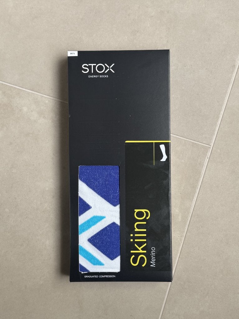Merino Snow Socks Men – Leon Vockensperger Edition, Verzenden, Wit, STOX, Nieuw