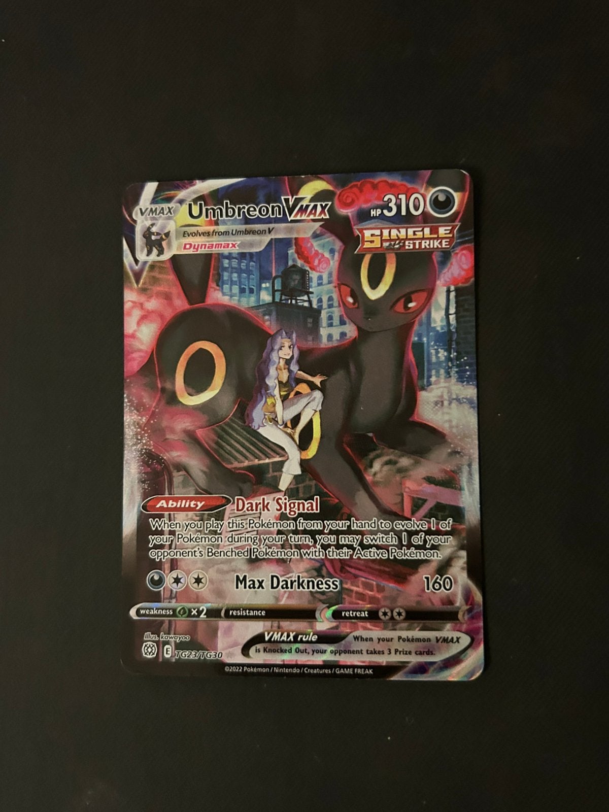 Umbreon VMAX TG23, Ophalen of Verzenden, Nieuw, Losse kaart, Foil