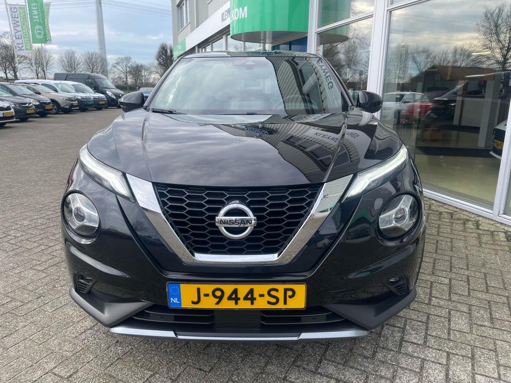 Nissan Juke 1.0 DIG-T N-Connecta Aut, Nav, Camera, Carplay, Euro 6, Zwart, Particulier, 3 cilinders