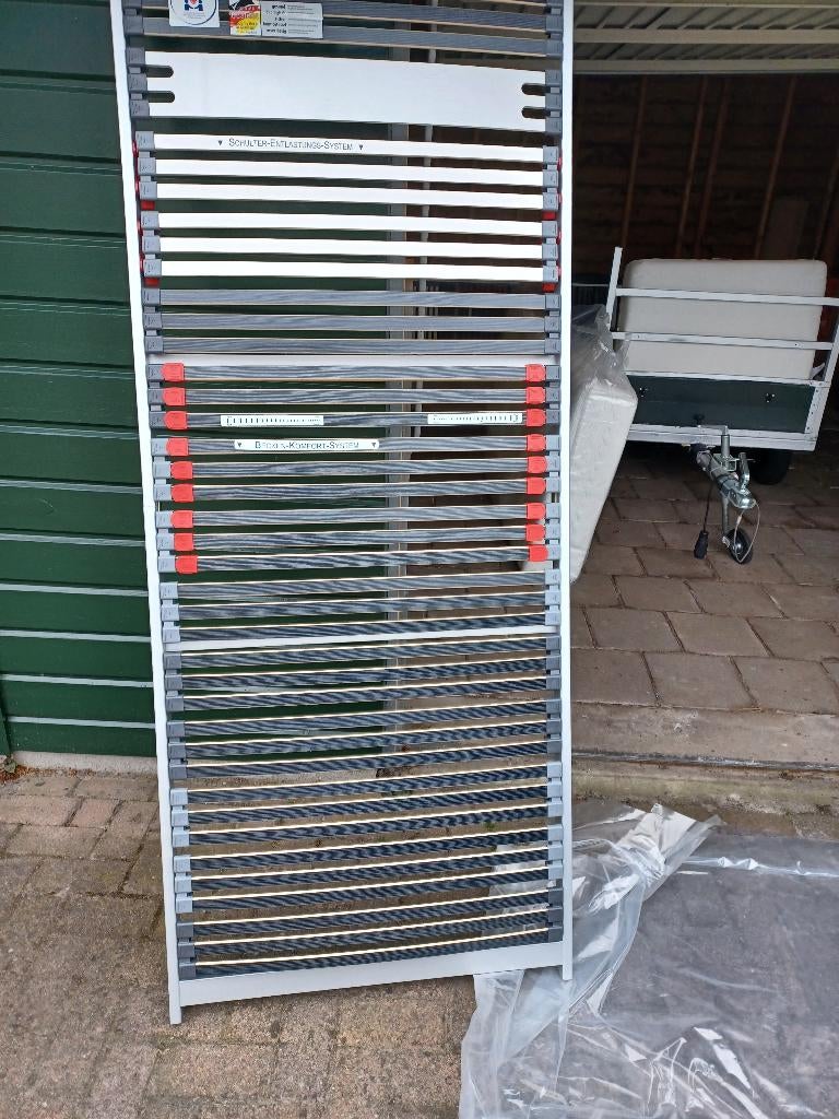 Trio Powerflex Lattenbodem vast, Ophalen, Eenpersoons, Zo goed als nieuw, 80 cm