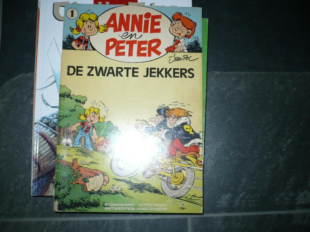 3 annie en peter van jean pol 1981, Boeken, Stripboeken, Gelezen, Jean-Pol, Ophalen of Verzenden, Meerdere stripboeken