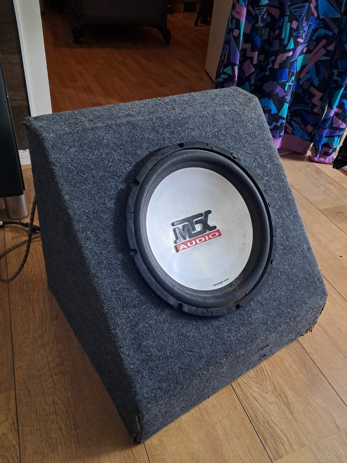Lanzar Vibe 421 versterker met MTX Audio subwoofer, Auto diversen, Ophalen, Gebruikt