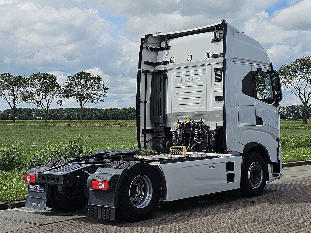 IVECO S-WAY AS440S51 standklima,full air, Auto's, Automaat, Euro 6, Iveco, Wit