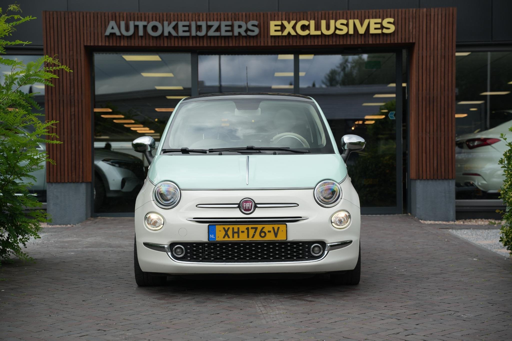 Fiat 500 0.9 TwinAir Turbo Collezione Panoramadak Airco Crui, Auto's, Fiat, Voorwielaandrijving, Stof, Origineel Nederlands, Bedrijf