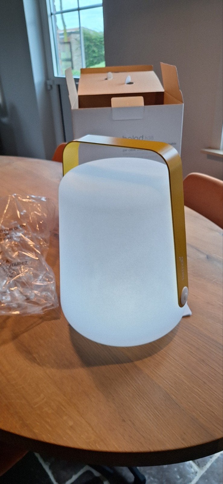 Fermob Balad H38 buitenlamp nieuw in de doos, Minder dan 50 watt, Ophalen of Verzenden, Led, Staande lamp