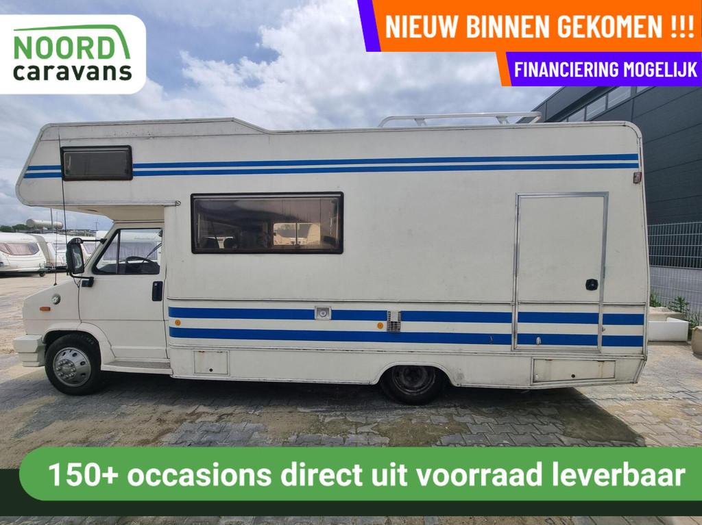Peugeot 280 L AIRCO + CASS LUIFEL + 6 PERS + AGGREGAAT+TURBO, Caravans en Kamperen, Campers, Overige merken, Bedrijf, Half-integraal