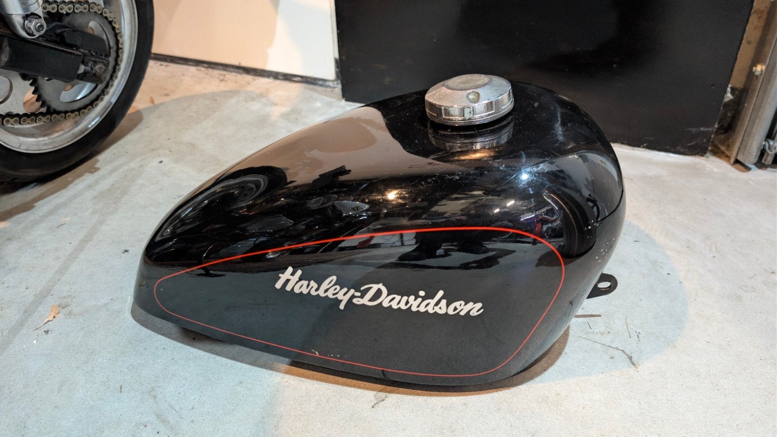 harley Davidson sportster/chopper tank, Motoren, Ophalen of Verzenden, Gebruikt