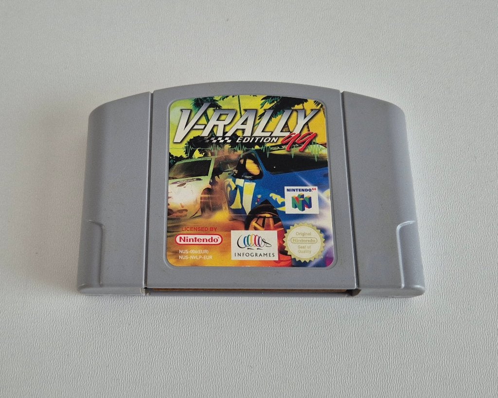 V-Rally Edition 99 Nintendo 64 N64 Game, Spelcomputers en Games, Games | Nintendo 64, Gebruikt, 1 speler, Racen en Vliegen, Ophalen of Verzenden