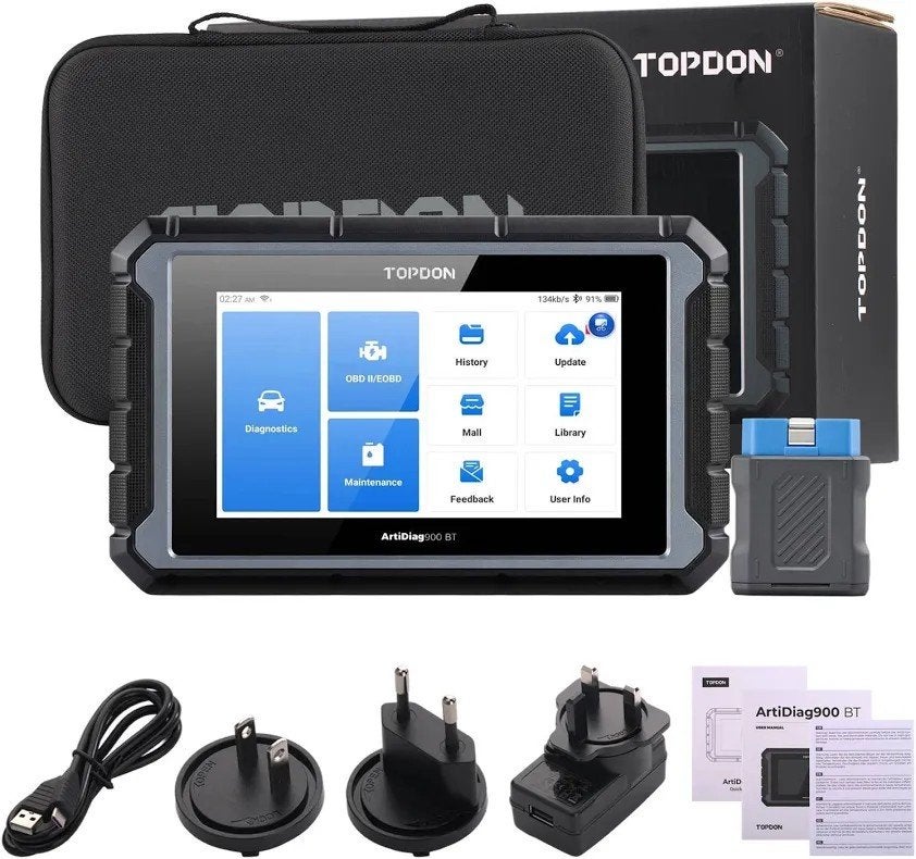 Topdon AD900BT Universeel Uitleesapparaat Bluetooth Auto, Auto diversen, Ophalen of Verzenden, Nieuw