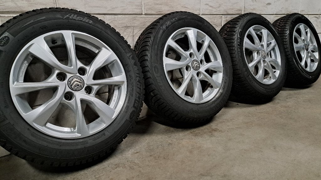 Lm-velgen DS3 C3 Picasso 208 207 1007 Corsa F 185/65/15, Auto-onderdelen, Banden en Velgen, Gebruikt, 15 inch, Banden en Velgen
