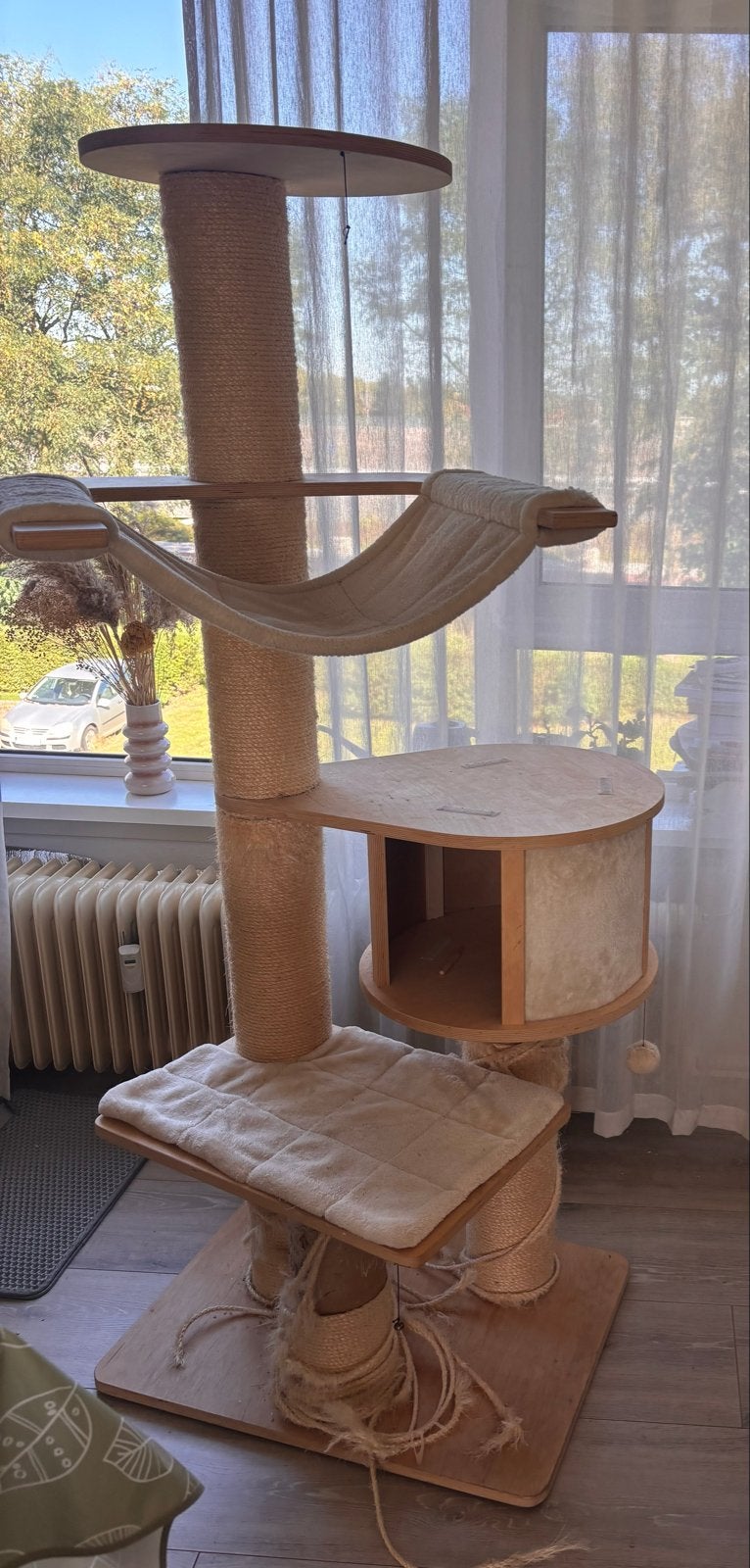 Gratis gebruikte kattenpaal, Dieren en Toebehoren, Ophalen, Gebruikt