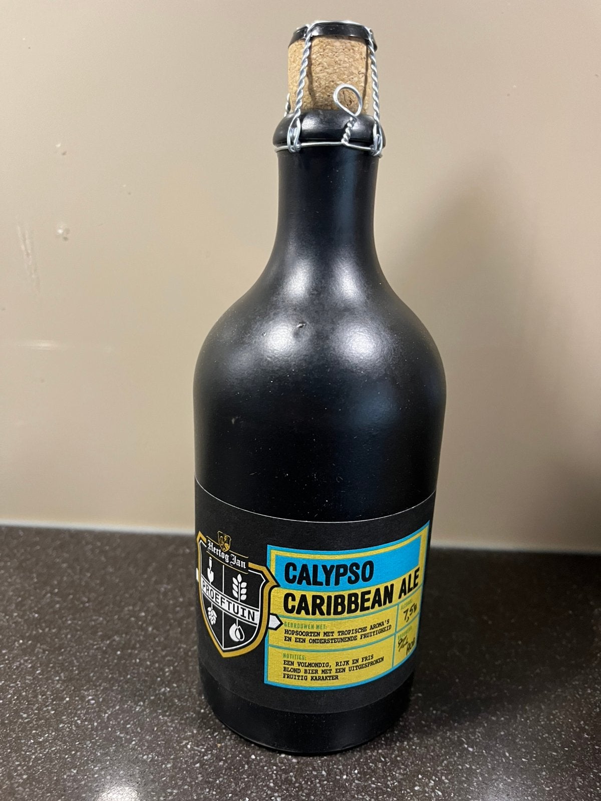 Hertog Jan Proeftuin Carribean Ale, Verzamelen, Biermerken, Ophalen, Zo goed als nieuw, Flesje(s), Hertog Jan