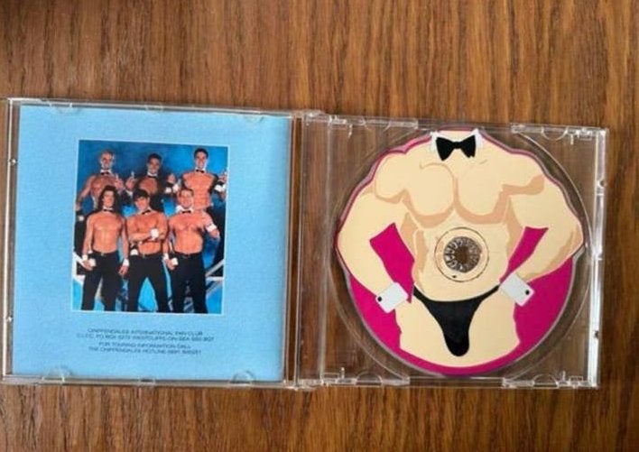 Chippendales vorm cd, Cd's en Dvd's, Ophalen of Verzenden, Gebruikt