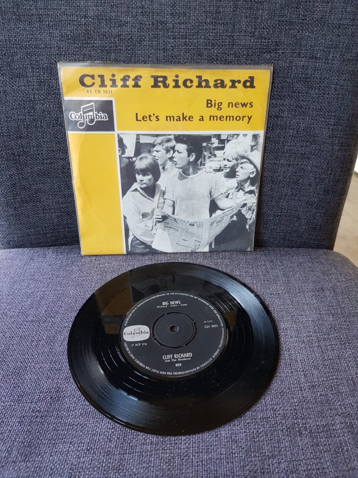 Cliff Richard - Big news, Ophalen of Verzenden, Zo goed als nieuw, Pop