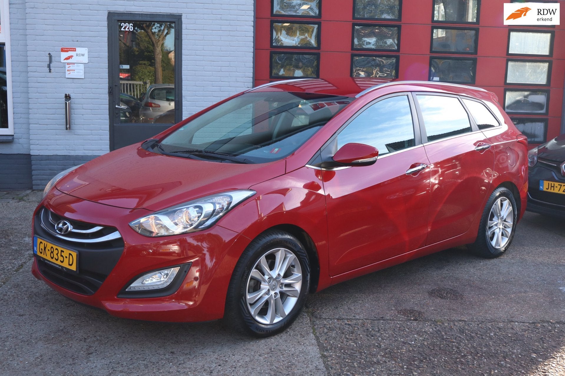 Hyundai I30 Wagon 1.6 GDI i-Motion , LEDER, CLIMA , CR CONTR, Auto's, Voorwielaandrijving, 135 pk, Gebruikt, 1591 cc