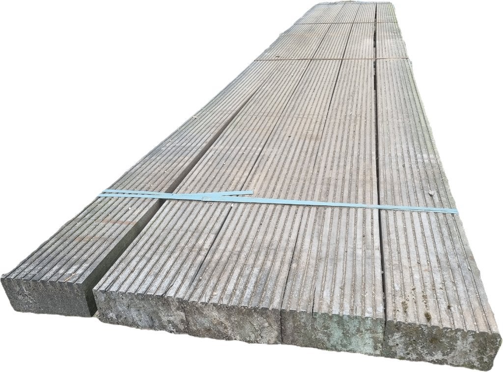 Hardhouten ( vlonder ) balken / brugdekdelen - nr: HB26, Ophalen, 250 cm of meer, Balken, Hardhout