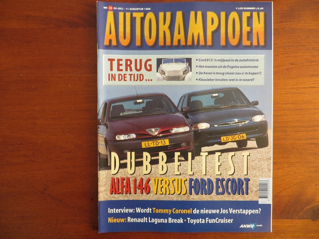 Autokampioen 15 1995 Land Rover Discovery, Honda Civic, Ophalen of Verzenden, Nieuw, Honda