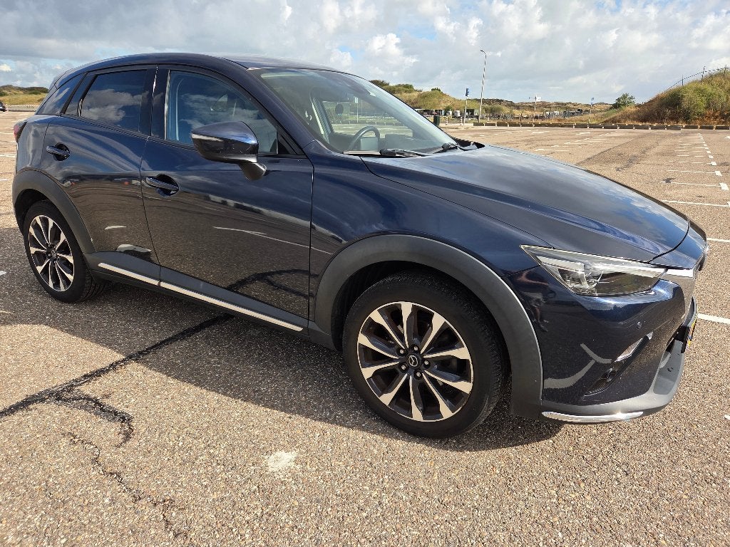 Mazda CX-3 2.0 Skyactiv-g 120pk 2018 Blauw, Auto's, Mazda, 1998 cc, 625 kg, 4 cilinders, Blauw