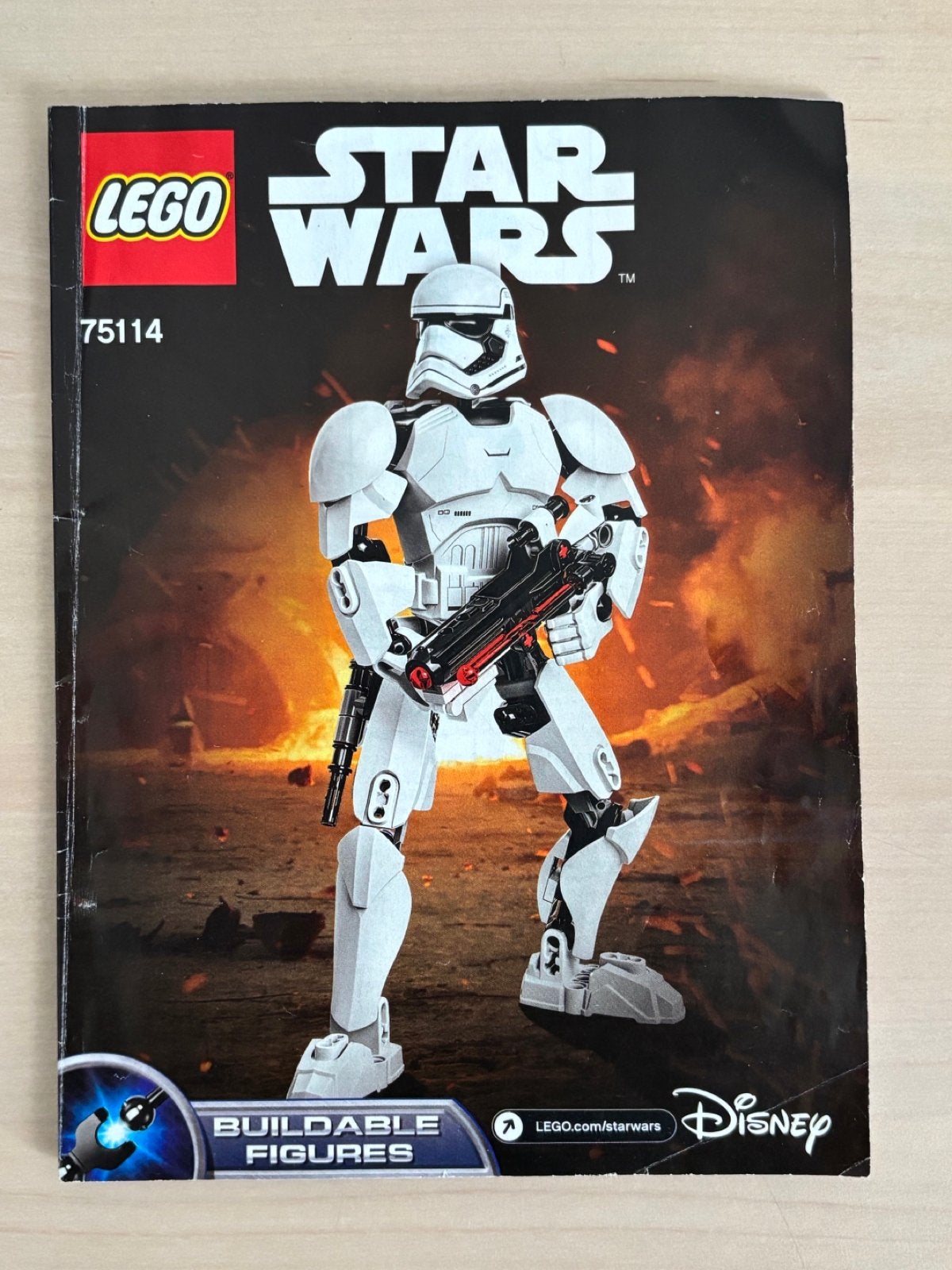 LEGO 75114 Star Wars First Order Stormtrooper, Ophalen of Verzenden, Zo goed als nieuw, Overige merken