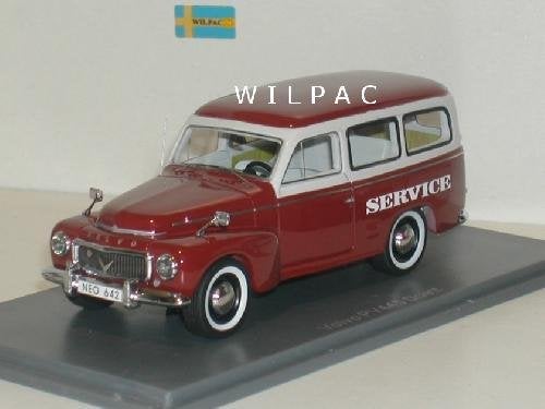 Volvo . P210 . Duett rood / grijs . Service 1:43 obv. Neo., Hobby en Vrije tijd, Modelauto's | 1:43, Ophalen of Verzenden, Nieuw