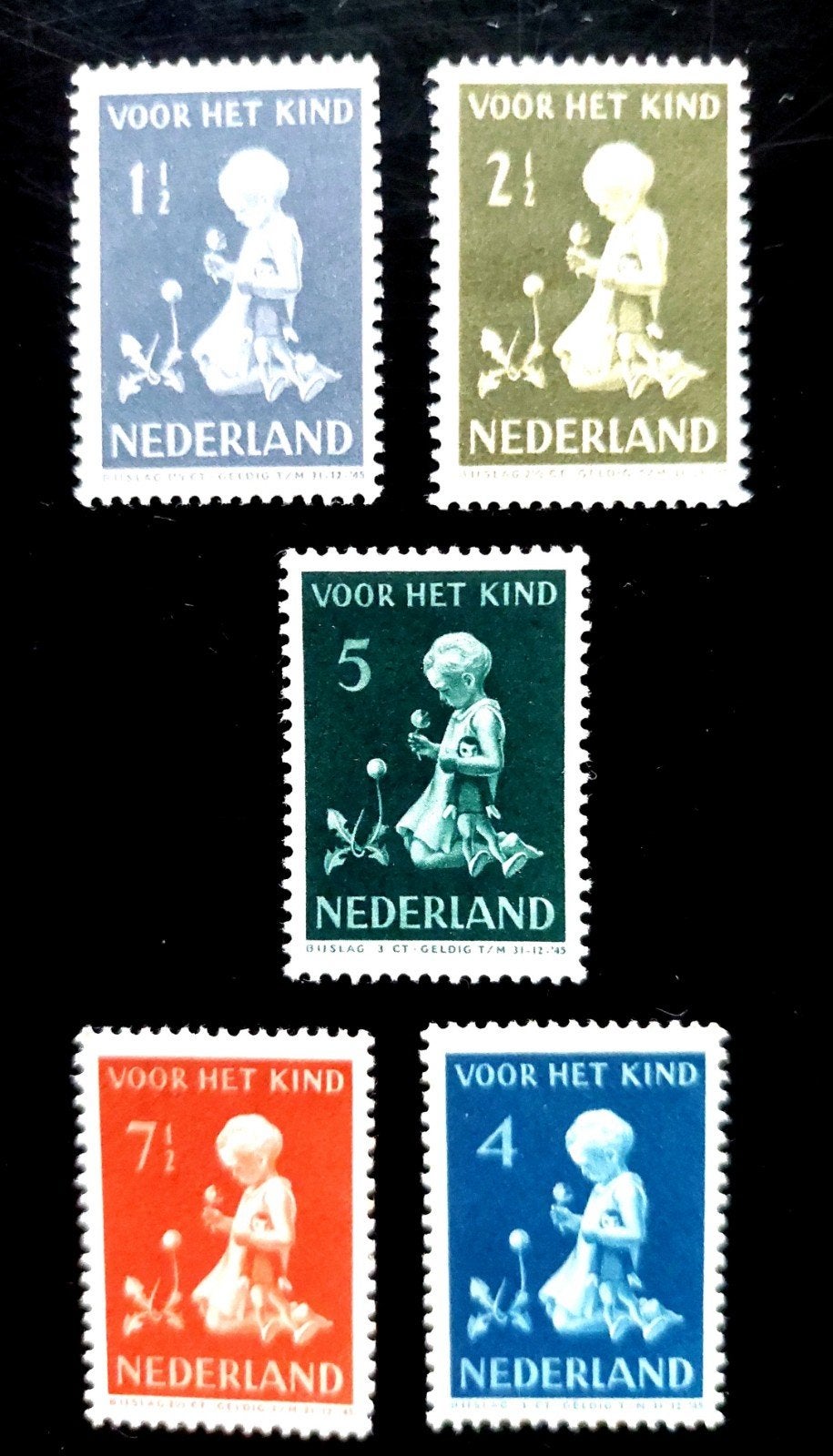 Kinderzegels 1940 postfris., Ophalen of Verzenden, T/m 1940, Postfris