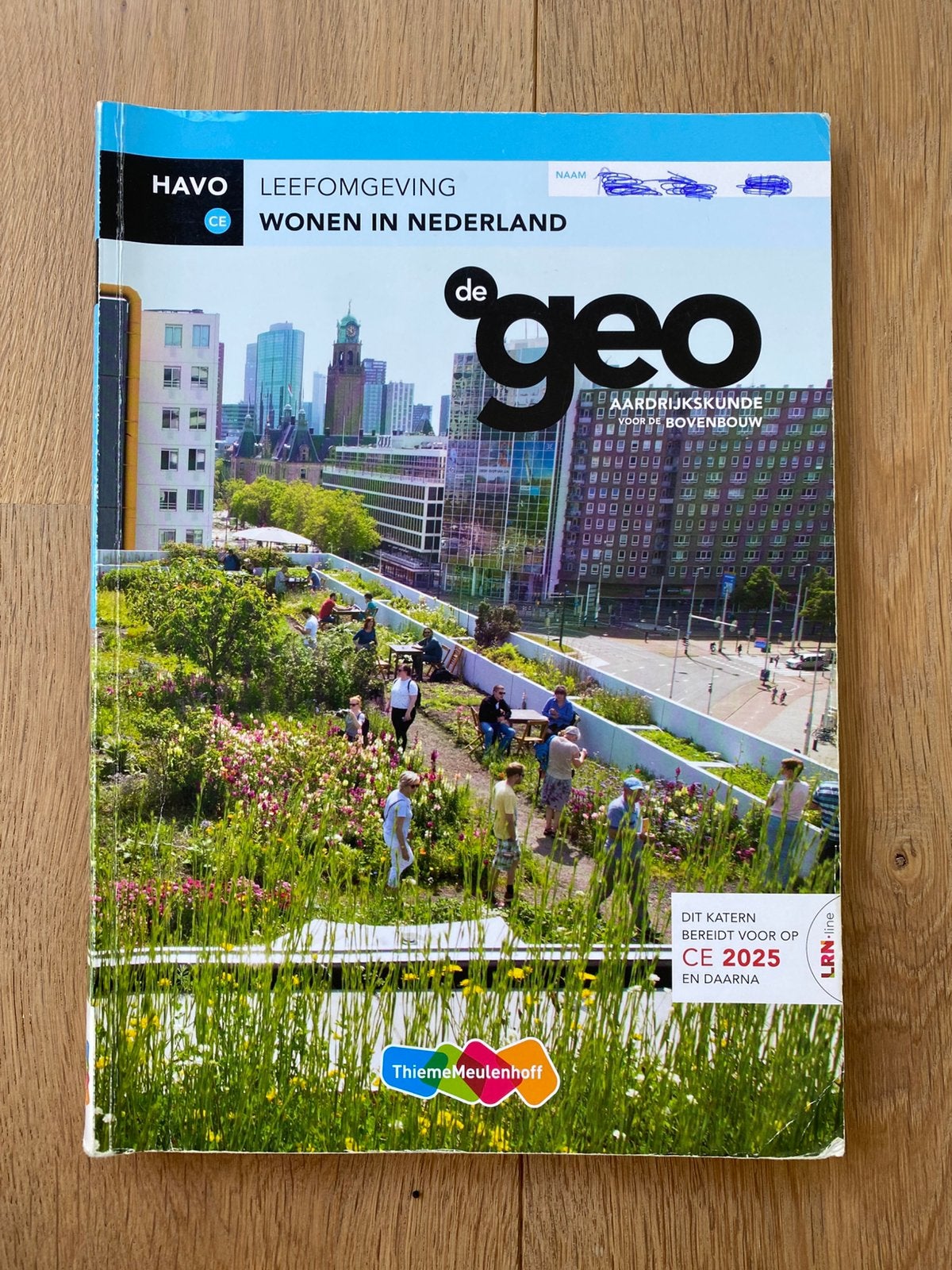 Aardrijkskunde boek GEO HAVO Wonen in Nederland, Ophalen, Gelezen, HAVO, Aardrijkskunde