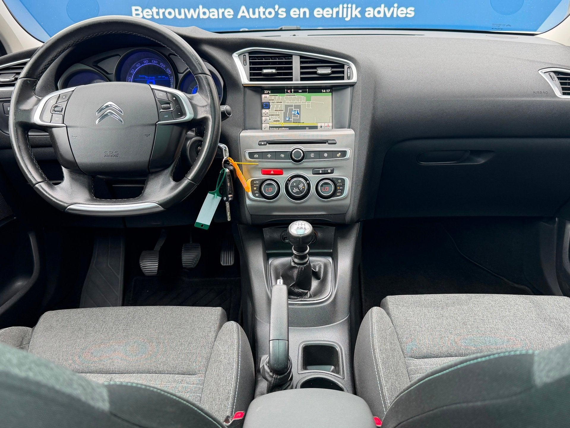 Citroen C4 1.2 PureTech Feel Collection|2e Eigenaar|Distribu, Auto's, Dealer onderhouden, Stof, 1199 cc, Wit