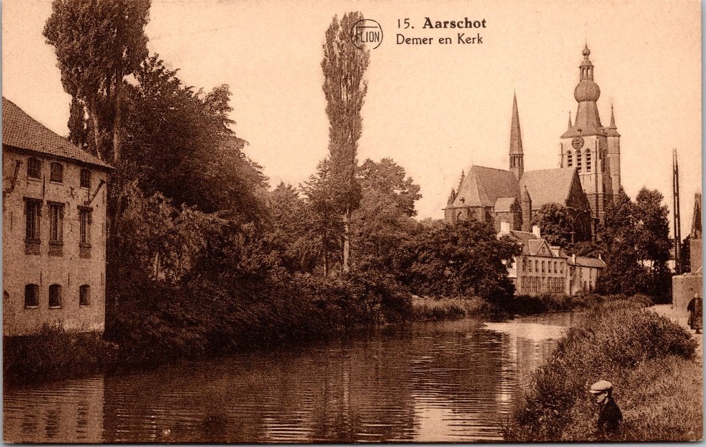 Aarschot België - 6 oude postkaarten, Verzamelen, Ansichtkaarten | België, Verzenden, Voor 1920, Ongelopen, Vlaams-Brabant