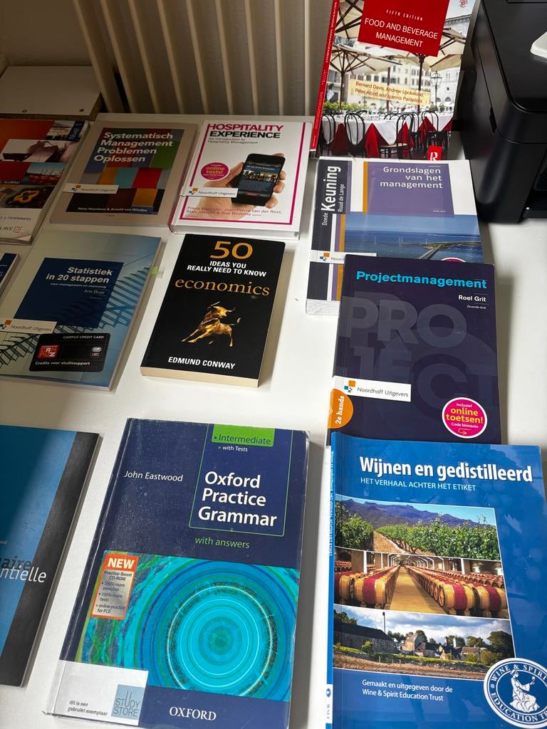 Boekenset Hoge hotelschool Maastricht, Ophalen of Verzenden, Gamma, Zo goed als nieuw, HBO