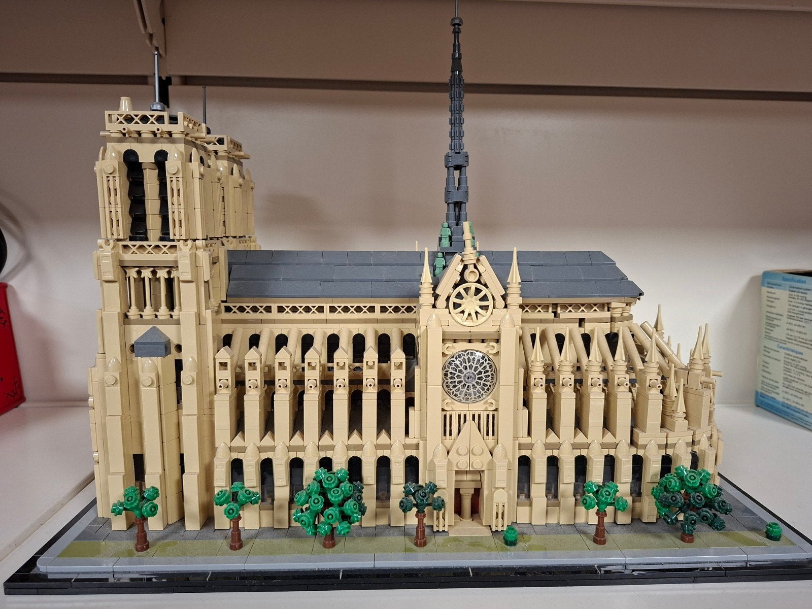 Lego Architecture Notre Dame de Paris - Compleet, Ophalen, Zo goed als nieuw, Overige merken