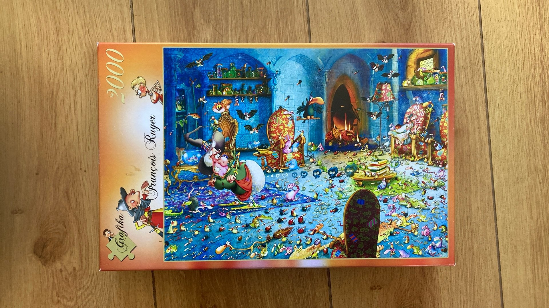 Puzzel 2000 stukjes, Ophalen of Verzenden, Meer dan 1500 stukjes, Gebruikt, Legpuzzel