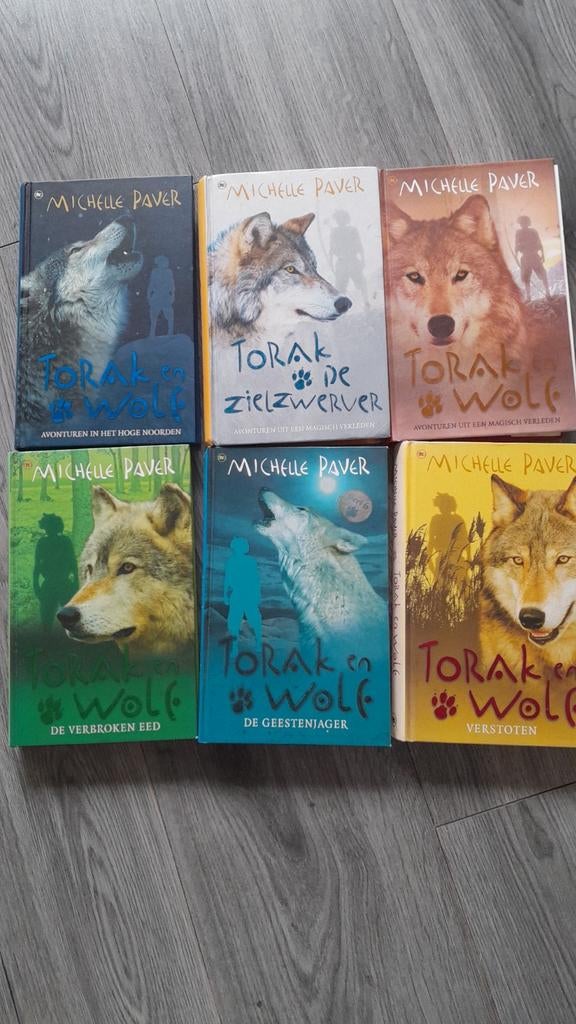 Torak en Wolf serie - Michelle Paver (6 boeken), Ophalen of Verzenden, Gelezen, Michelle Paver