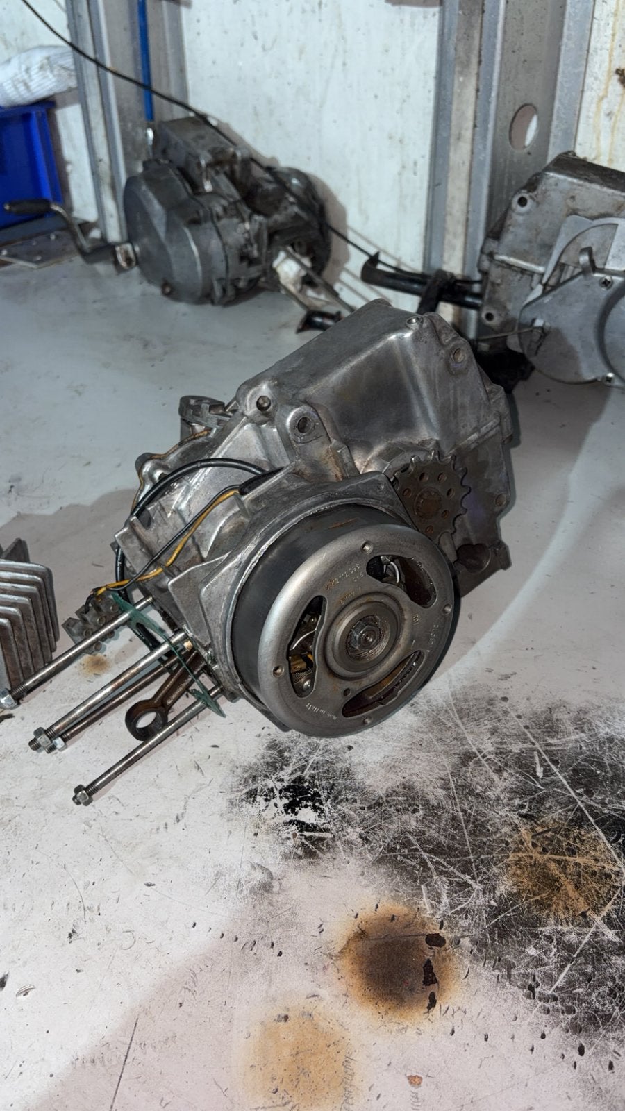Puch E50 motorblok, Ophalen of Verzenden, Gebruikt, Blok