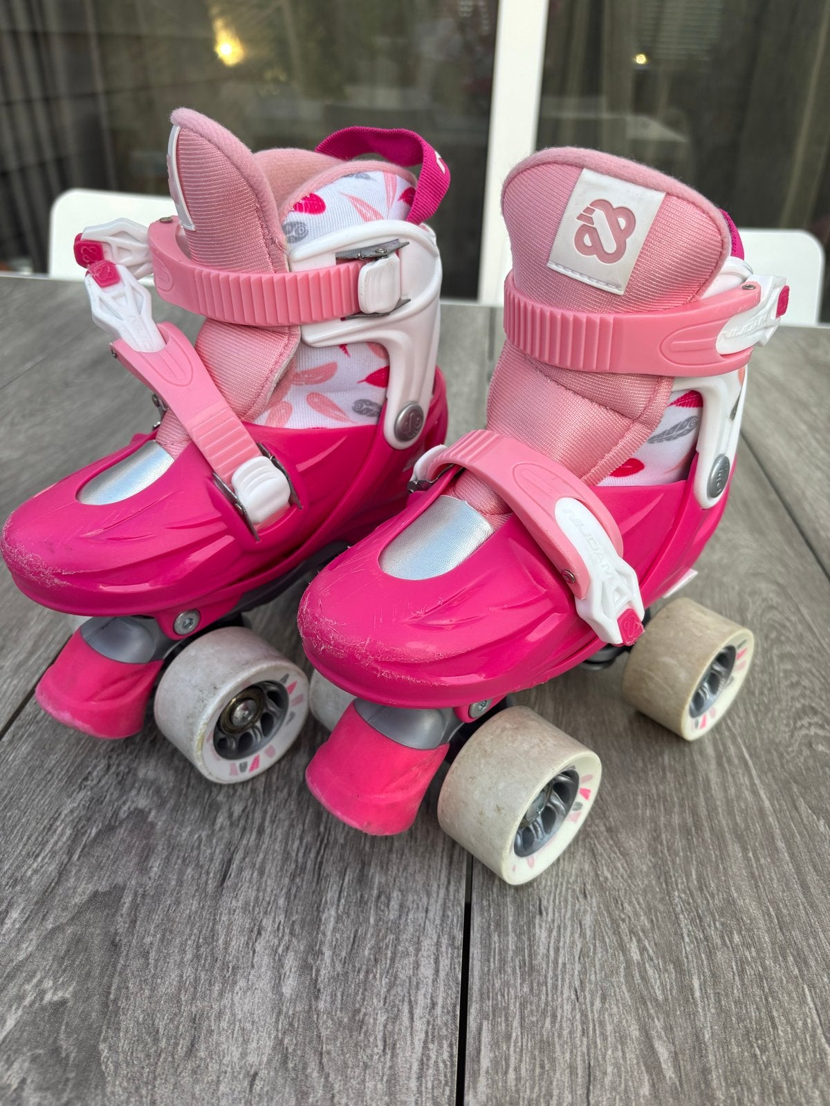 Nijdam verstelbare rolschaatsen 25-28, Kinderen en Baby's, Speelgoed | Buiten | Rolschaatsen, Ophalen of Verzenden, Verstelbaar
