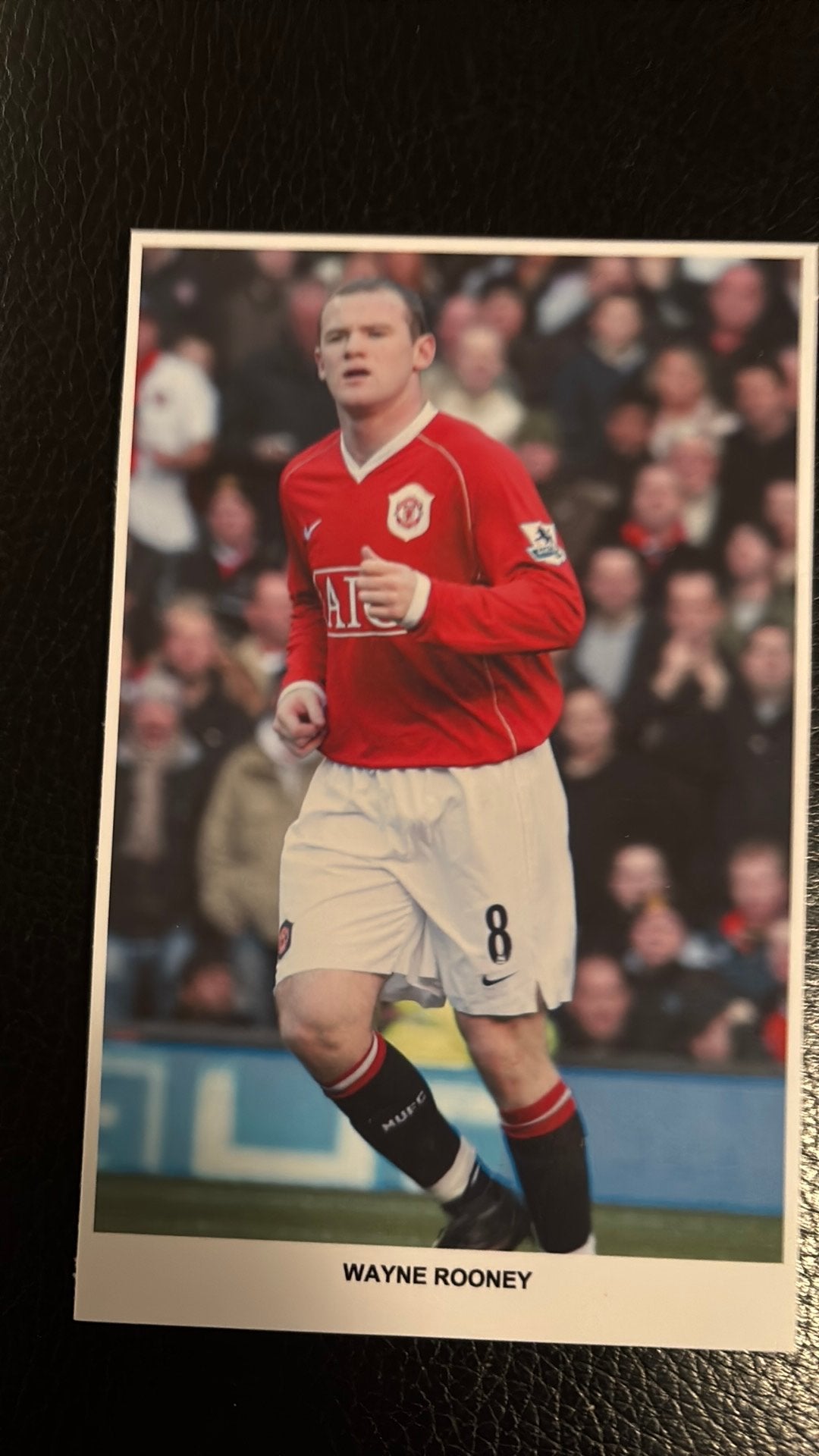 WAYNE ROONEY VOETBAL ENGELAND MANCH UNITED EVERTON, Ophalen of Verzenden, Zo goed als nieuw, Buitenlandse clubs, Spelerskaart