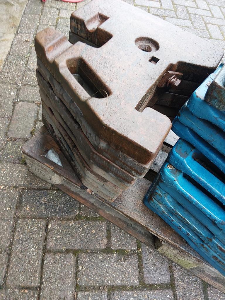 Frontgewichten 7 stuks, Zakelijke goederen, Agrarisch | Onderdelen | Banden, Velgen en Assen