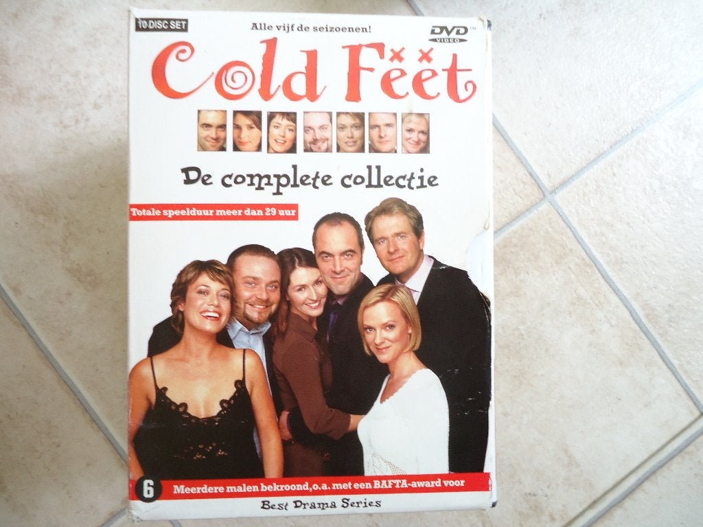 drama serie - compleet - Cold Feet - 4,50 euro totaal, Alle leeftijden, Nederlands, Drama, Ophalen of Verzenden