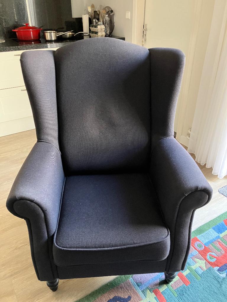Fauteuil, Huis en Inrichting, Fauteuils, Ophalen, Kunststof, Gebruikt, 75 tot 100 cm