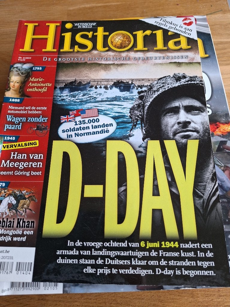enkele historia bladen, Ophalen of Verzenden, Tweede Wereldoorlog, Gelezen, Overige onderwerpen