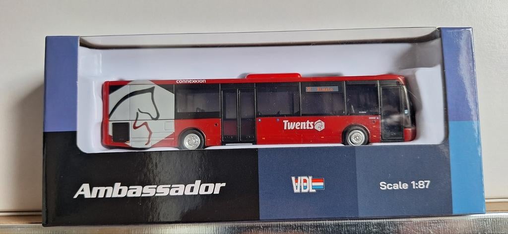 Holland Oto VDL Ambassador Twents oude stijl lijn 20 of 51, Hobby en Vrije tijd, Modelauto's | 1:87, Ophalen of Verzenden, Nieuw